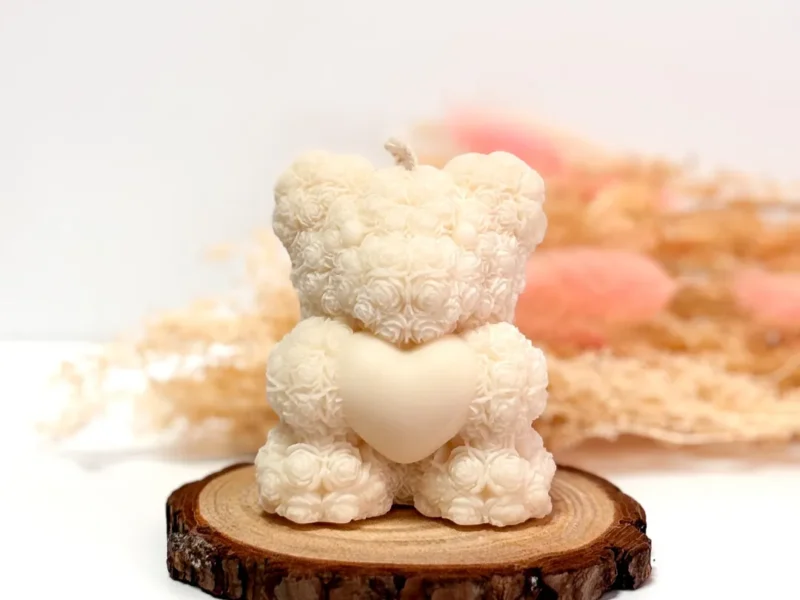 Bougie_flowerbear_taille_m_Amaïa_bougie_sillingy