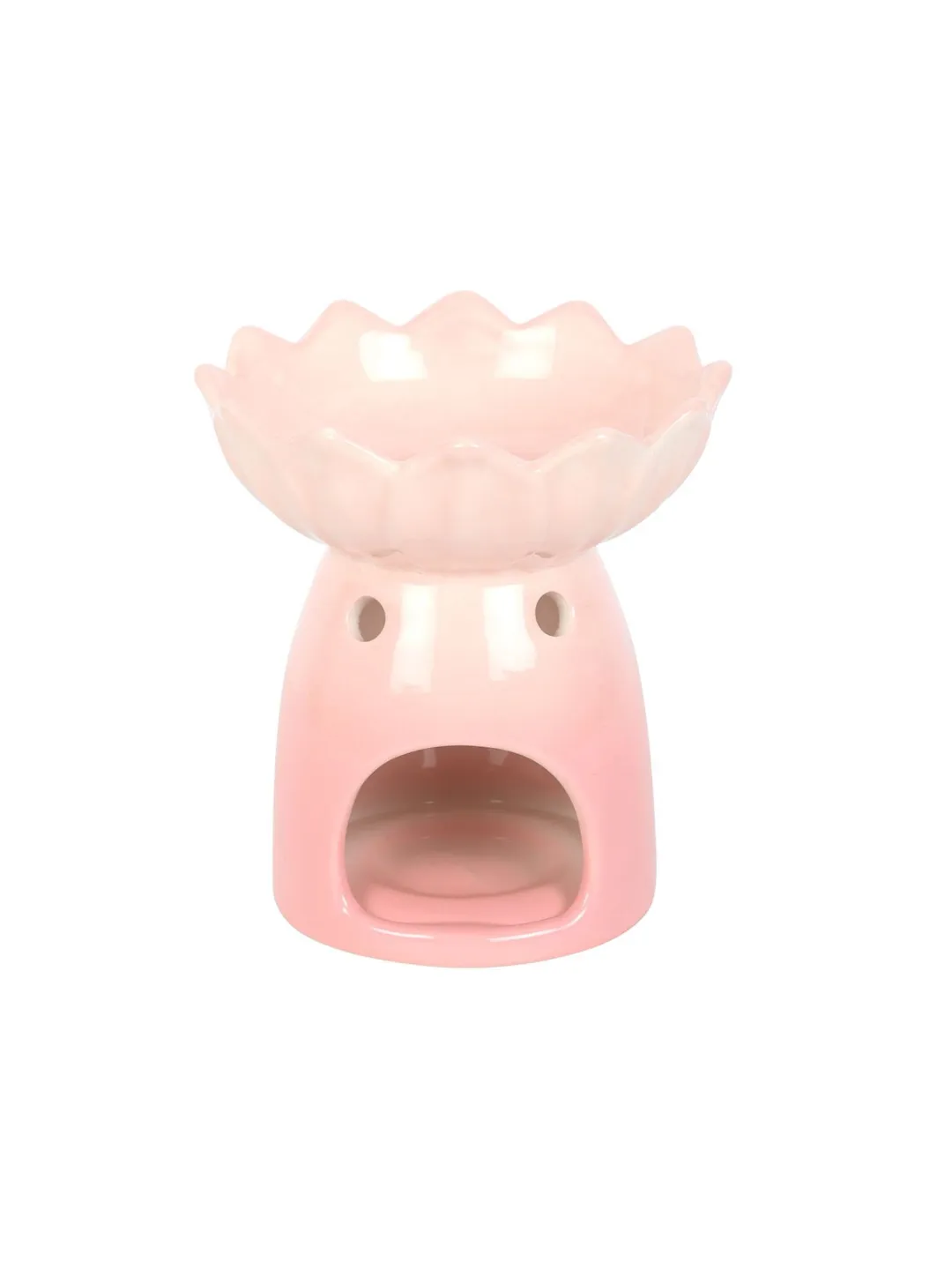 Brûleur fondant Nénuphar rose en céramique _bougie_sillingy