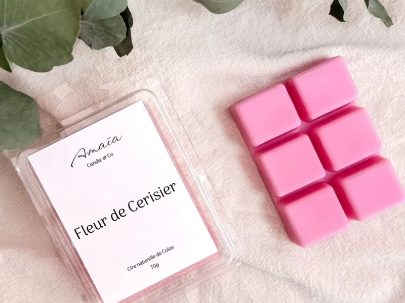 Fondant fleur de cerisier Amaïa bougie sillingy