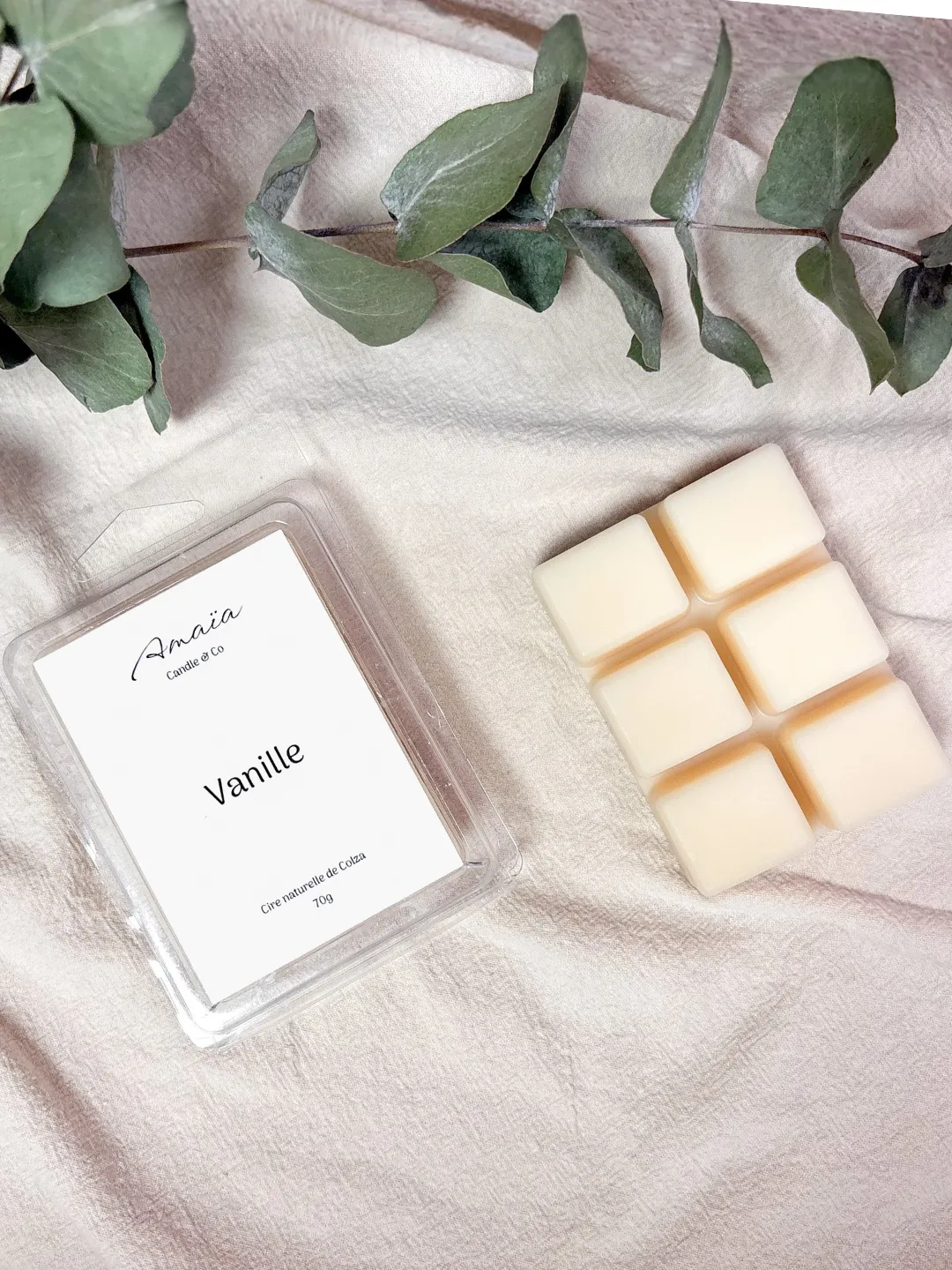 Fondant vanille Amaïa bougie sillingy